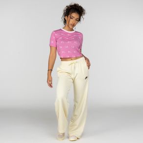 Calça Nike Sportswear Club FLC MR Wide P